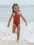 Retro Swimsuit in Red
